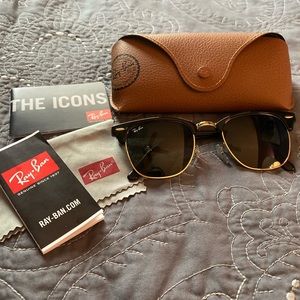 Ray-Ban Clubmaster Classic 51mm Black